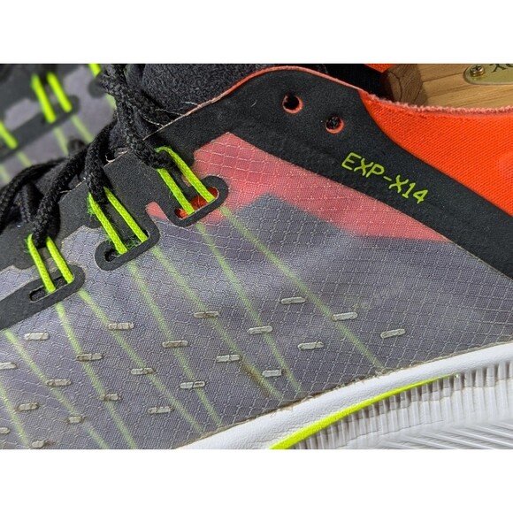 Nike EXP-X14 Running Shoes Sneakers Youth 7Y AJ1927 002 Gray Neon Lightweight - Picture 5 of 16